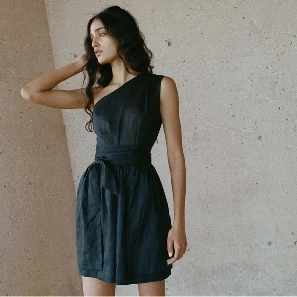 Doen Dresses & Skirts - Doen Yvonne mini one should dress, black, XS, nwot new without tags